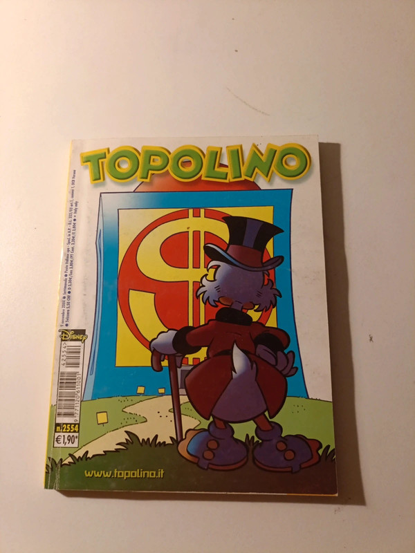 Fumetto Topolino N. 2554 - Zio Paperone (2004)