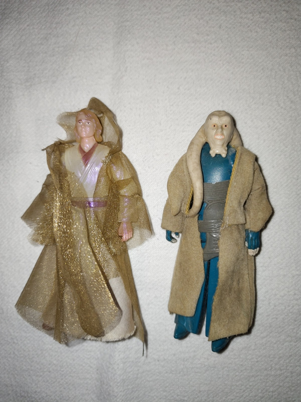 Star Wars Figuren Luke Skywalker und Bib Fortuna