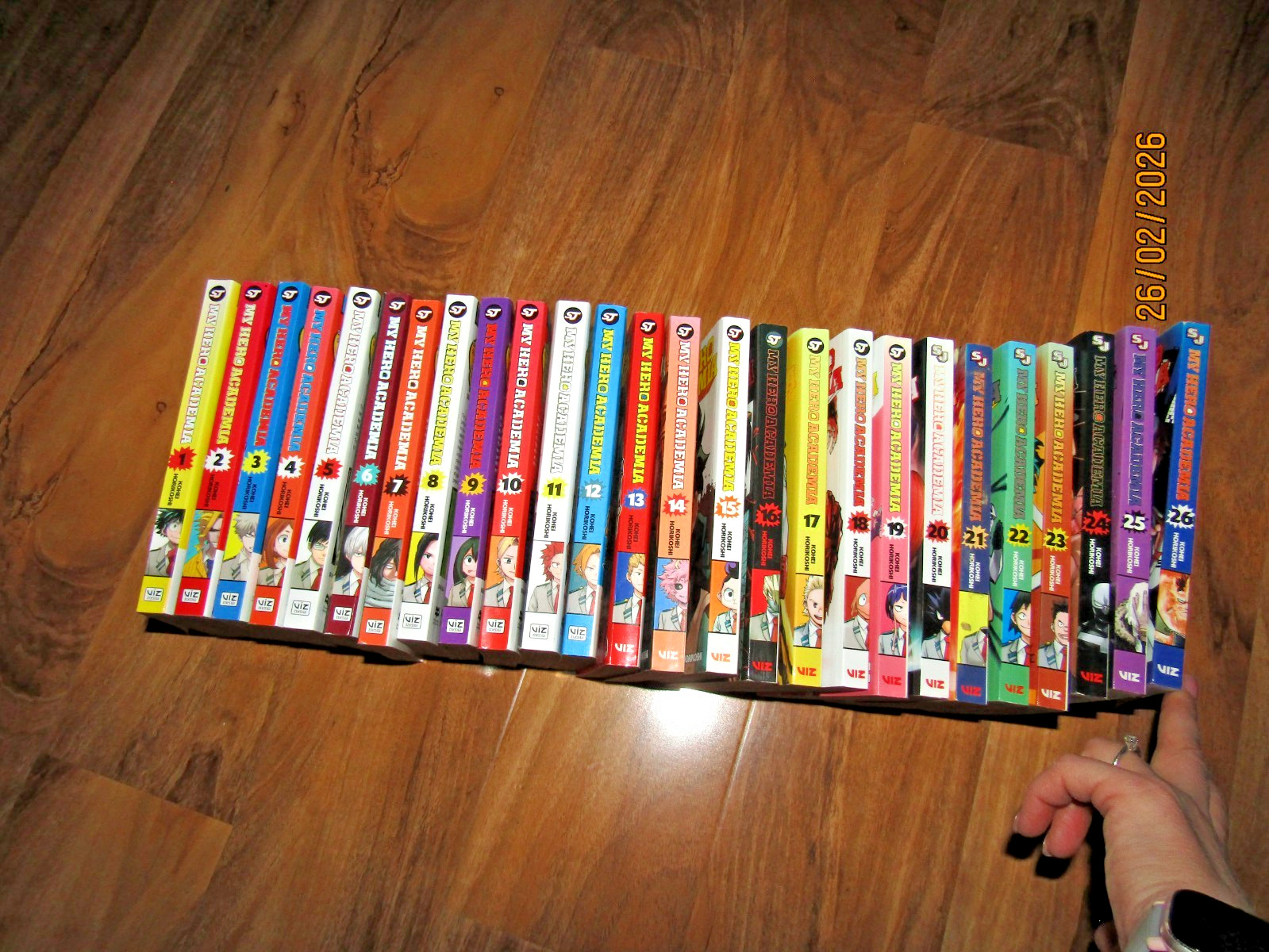 My Hero Academia Vol  1 to 26 Collection English 26 Books.