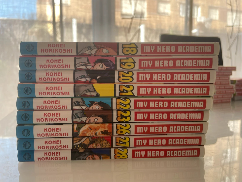 Manga My Hero Academia 18-28