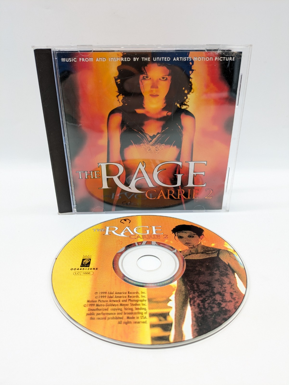 The Rage: Carrie 2 - Soundtrack (CD 1999) Type O Negative Fear Factory 16 Volt 