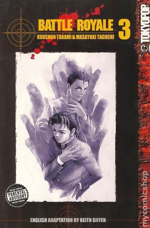 Battle Royale GN #3-REP VF 2003 immagine stock
