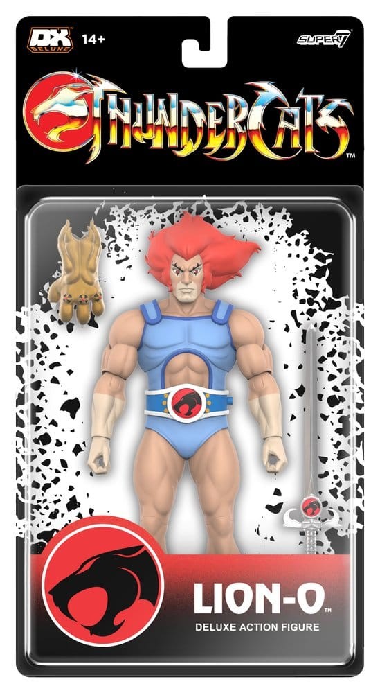 ThunderCats Deluxe Wave 01 action figure Lion-O 18 cm PREORDINE 02.12.26 Super7
