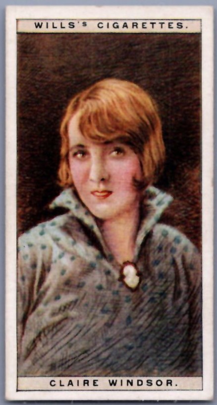 1928 Wills Cinema Stars 1° serie - Claire Windsor #25