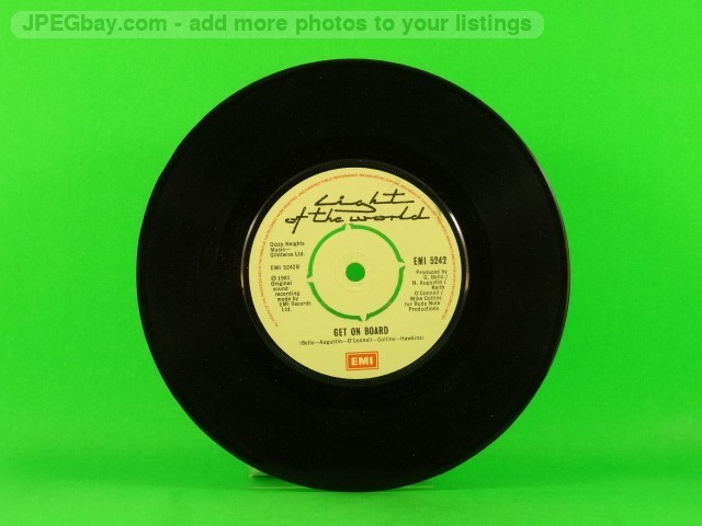 LIGHT OF THE WORLD RIDE THE LOVE TRAIN (PLAIN SLEEVE) (137) 7" EMI