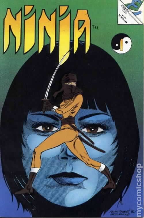 Ninja #1 FN 6.0 1986 Immagine Stock