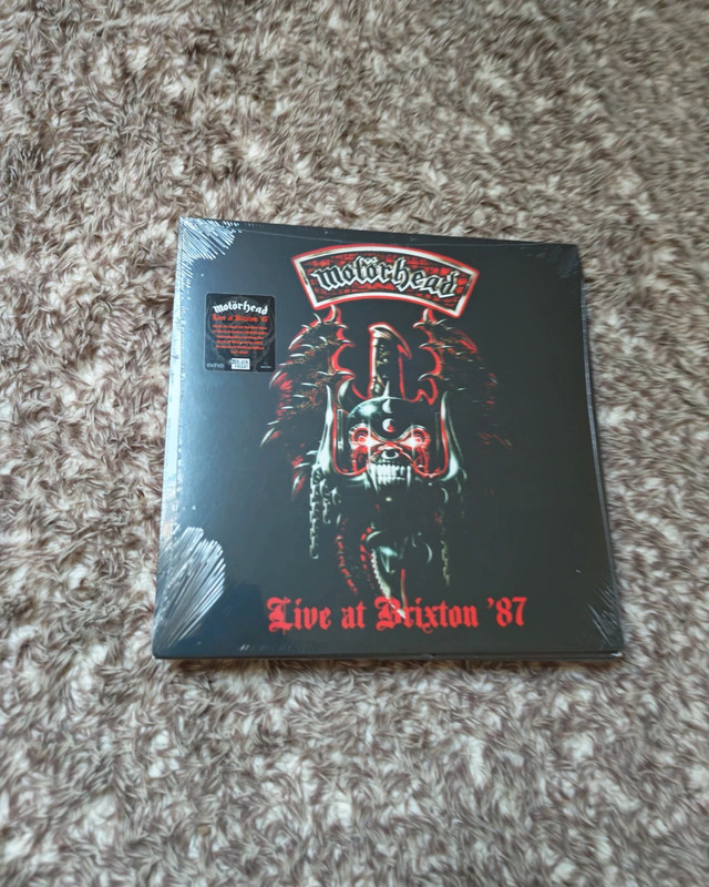 Vinyle motörhead live at the Brixton 87