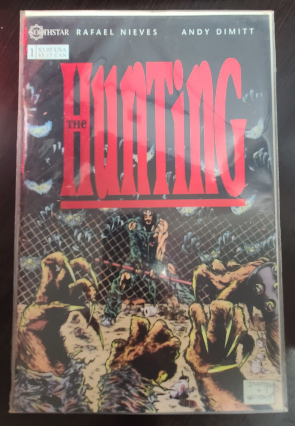 The Hunting #1 1993 Comic Book Northstar Publications One-Shot Indie Horror