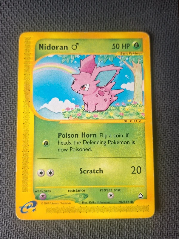 Nidoran | 96/147 | Aquapolis | Pokémon