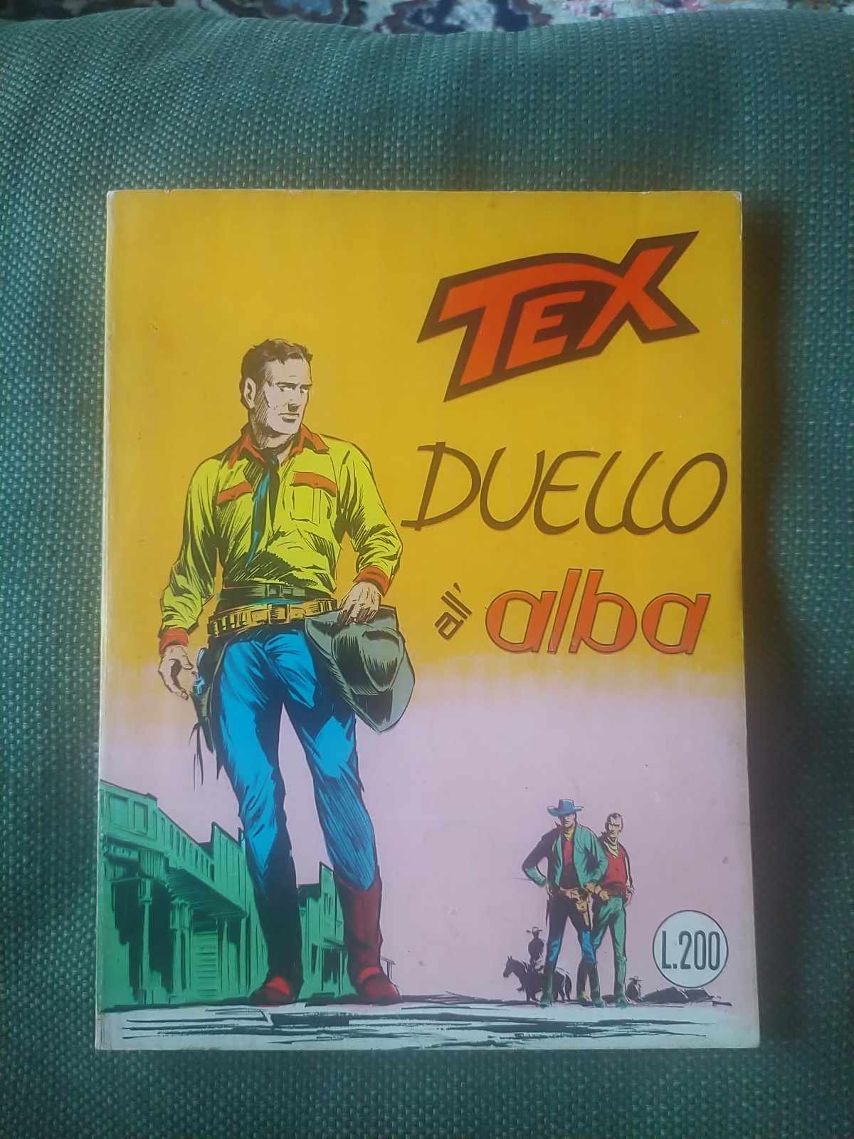 TEX N. 59 - ORIGINALE PRIMA EDIZIONE CON MG  CONTINUA L. 200 - OTTIMO