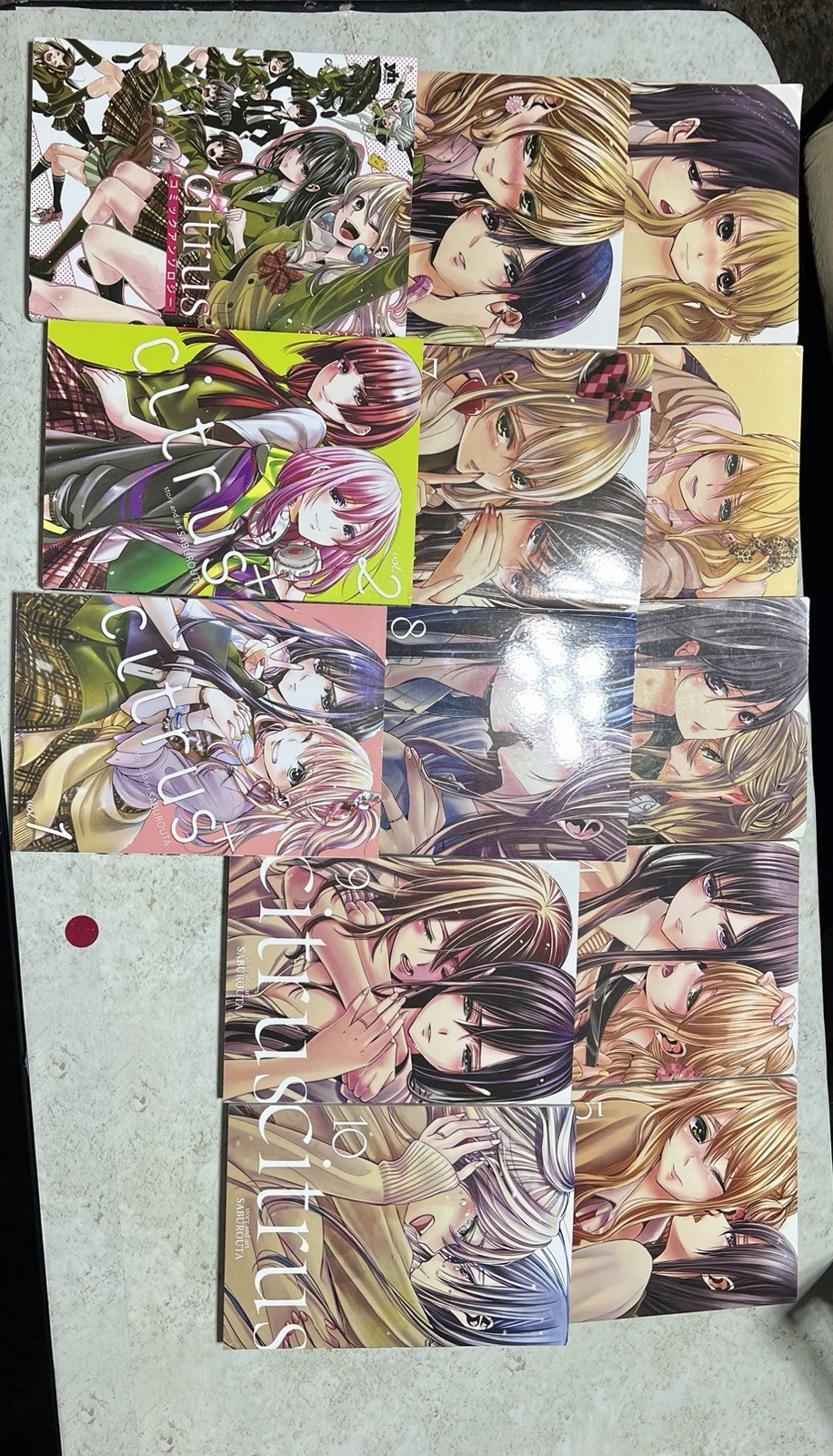 Citrus Manga Inglese Volume 1-10 E 1-2 Agrumi + Set Completo +1 Vol Giapponese