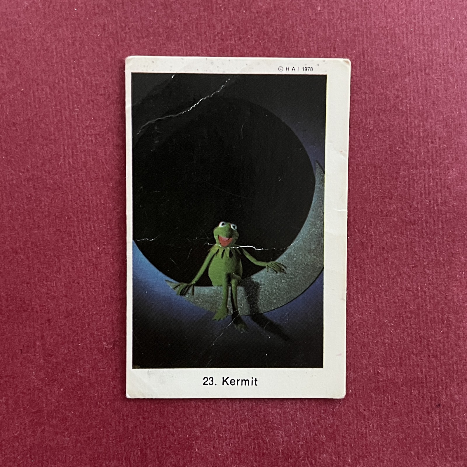 Kermit 1979 Swedish Samlarsaker Popbilder #23 Trading Card