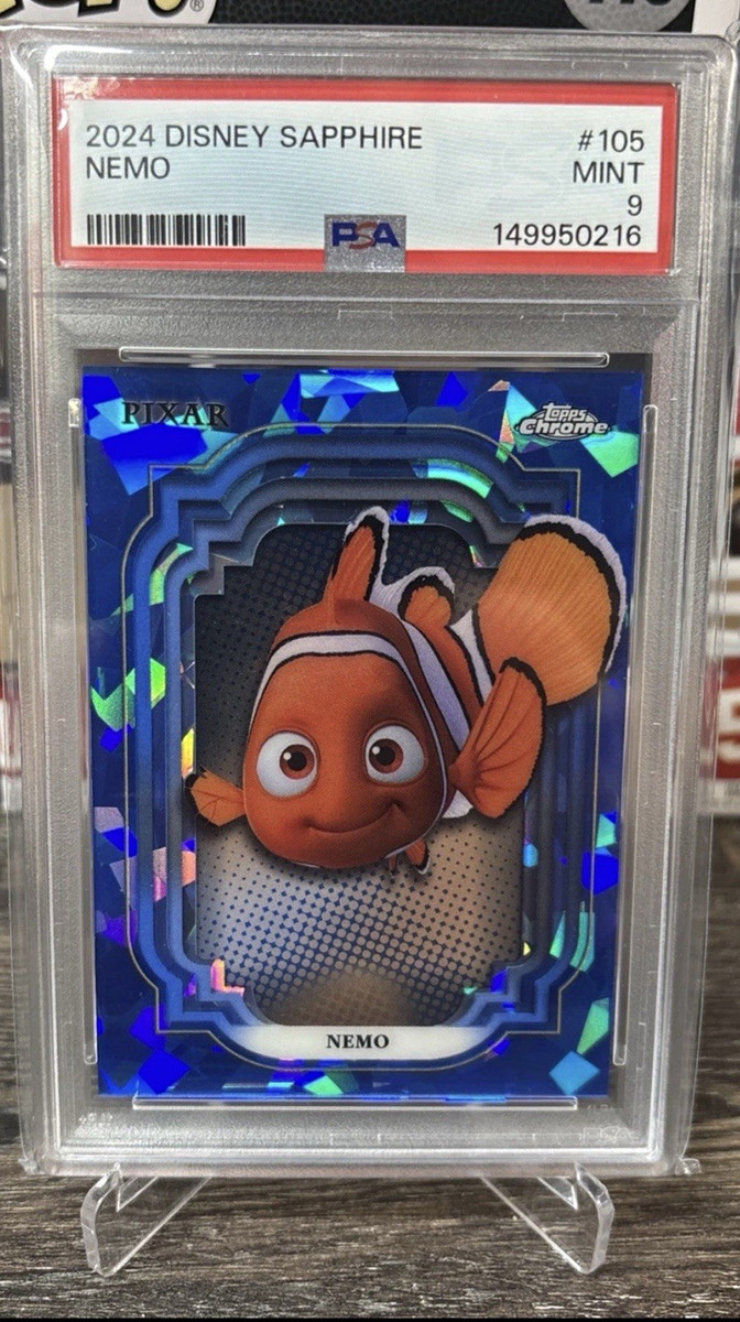 2024 Topps Disney Zaffiro Nemo #105 PSA 9