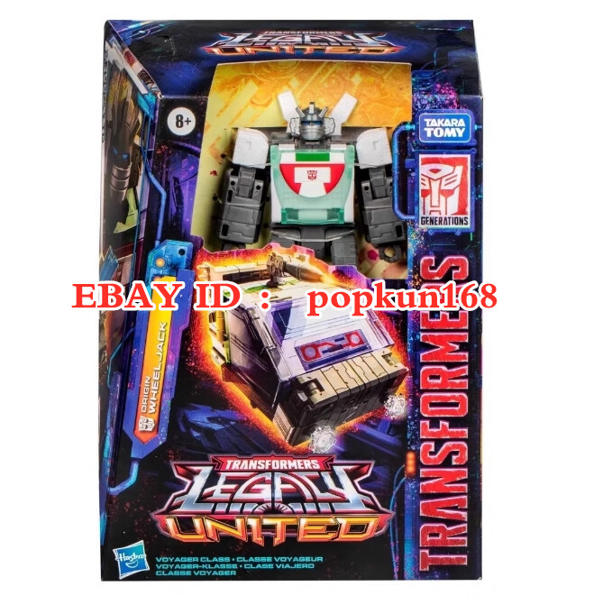 New Transformers Wheeljack Drigin Legacy United Hasbro Voyager Action Figure Toy