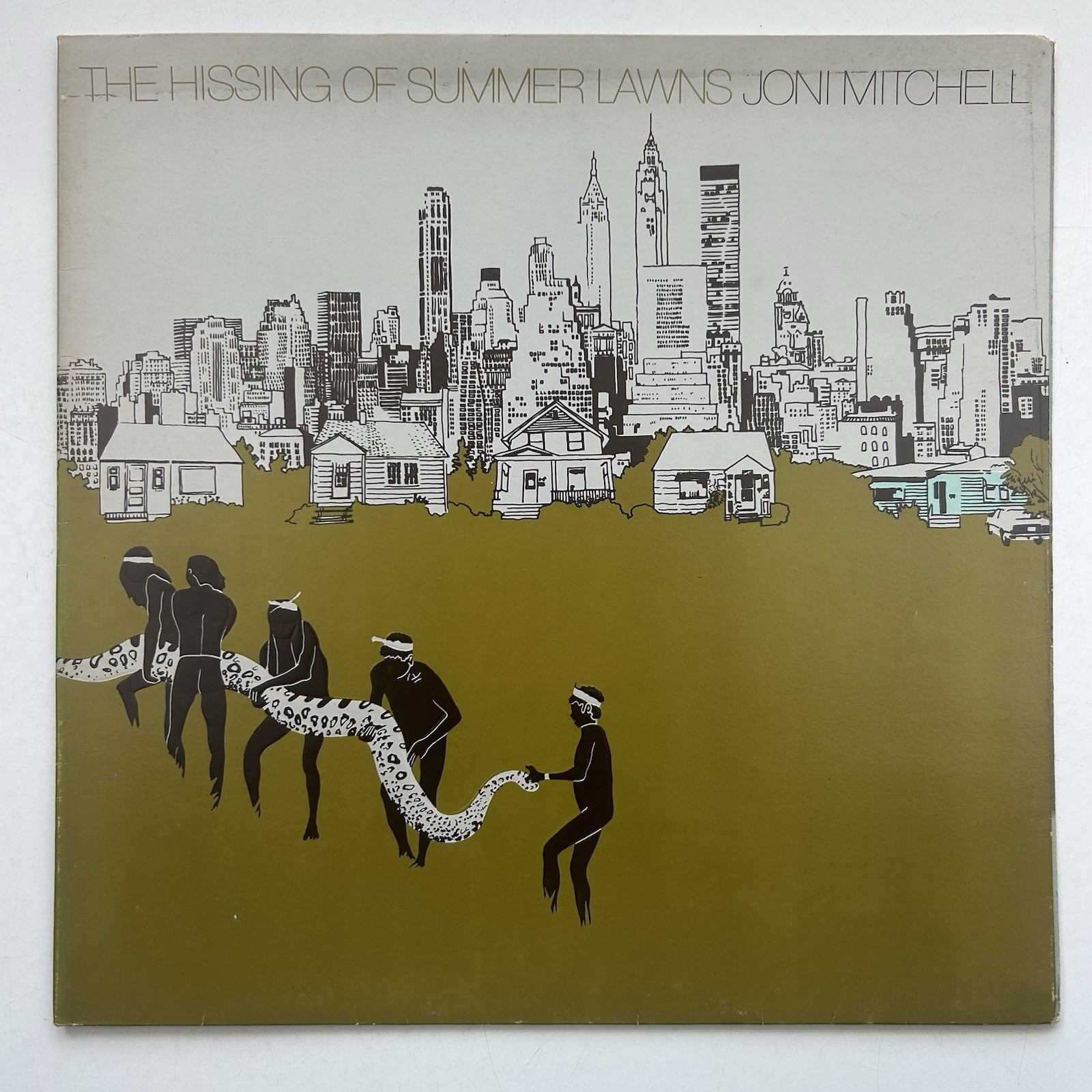 Joni Mitchell The Hissing Of Summer Lawns Vinyl LP Record A1/B2 SYLA8763 EX/VG+