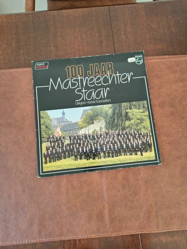 Vintage Philips Vinyl LP – 100 Jaar Maastr(e)echter Staar – Hennie Ramaekers – Classical Male Choir