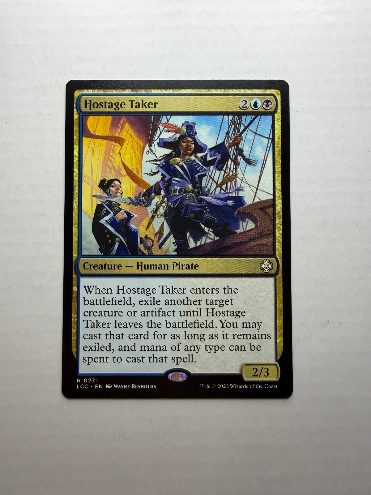 HOSTAGE TAKER 271 COMMANDER: THE LOST CAVERNS OF IXALAN MAGIC: THE RADUNING LP