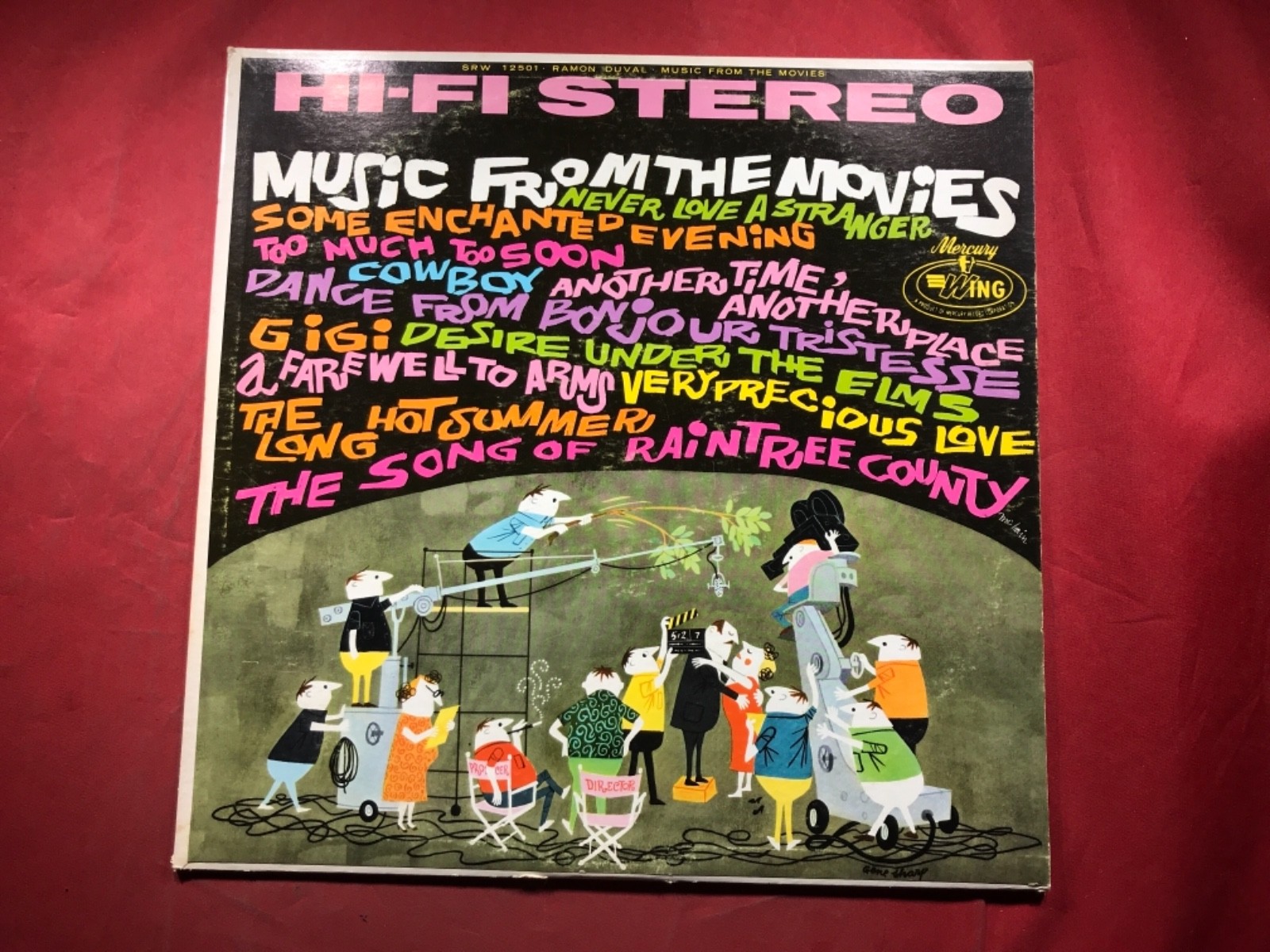 R1-75 MUSIC FROM THE MOVIES .... SRW-12501 - RECORD - SOUNDTRACK