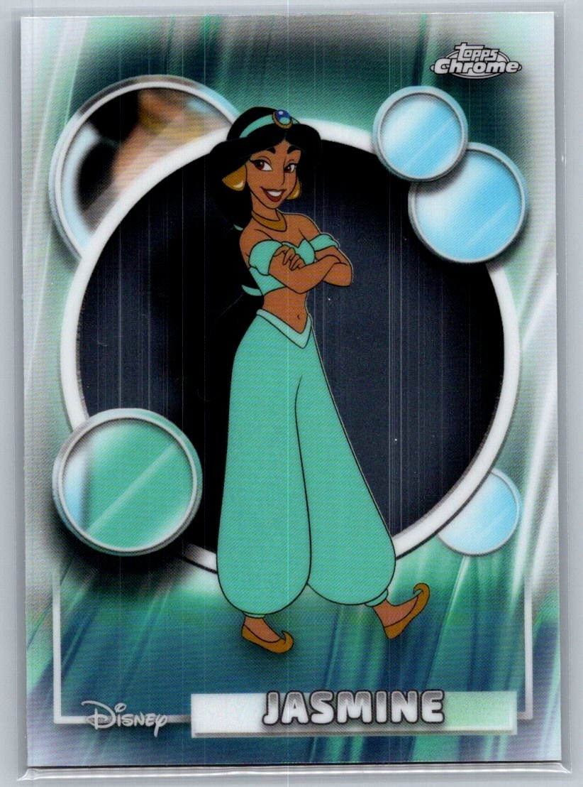 2026 Topps Chrome Disney #82 Jasmine Aladdin