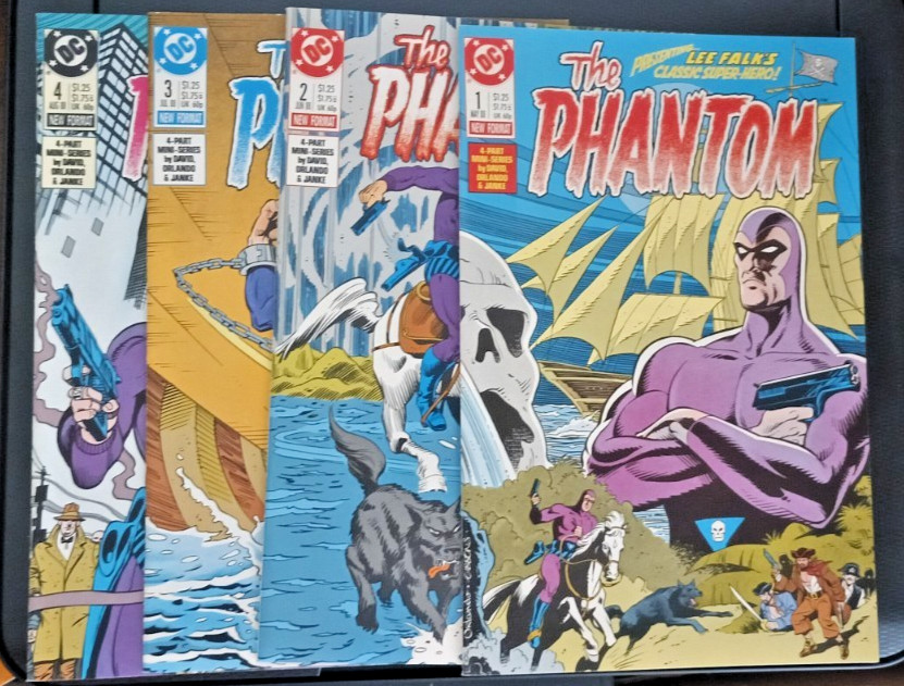 The Phantom #1-4 DC Comics 1988 Four Issue Complete Mini-Series VF