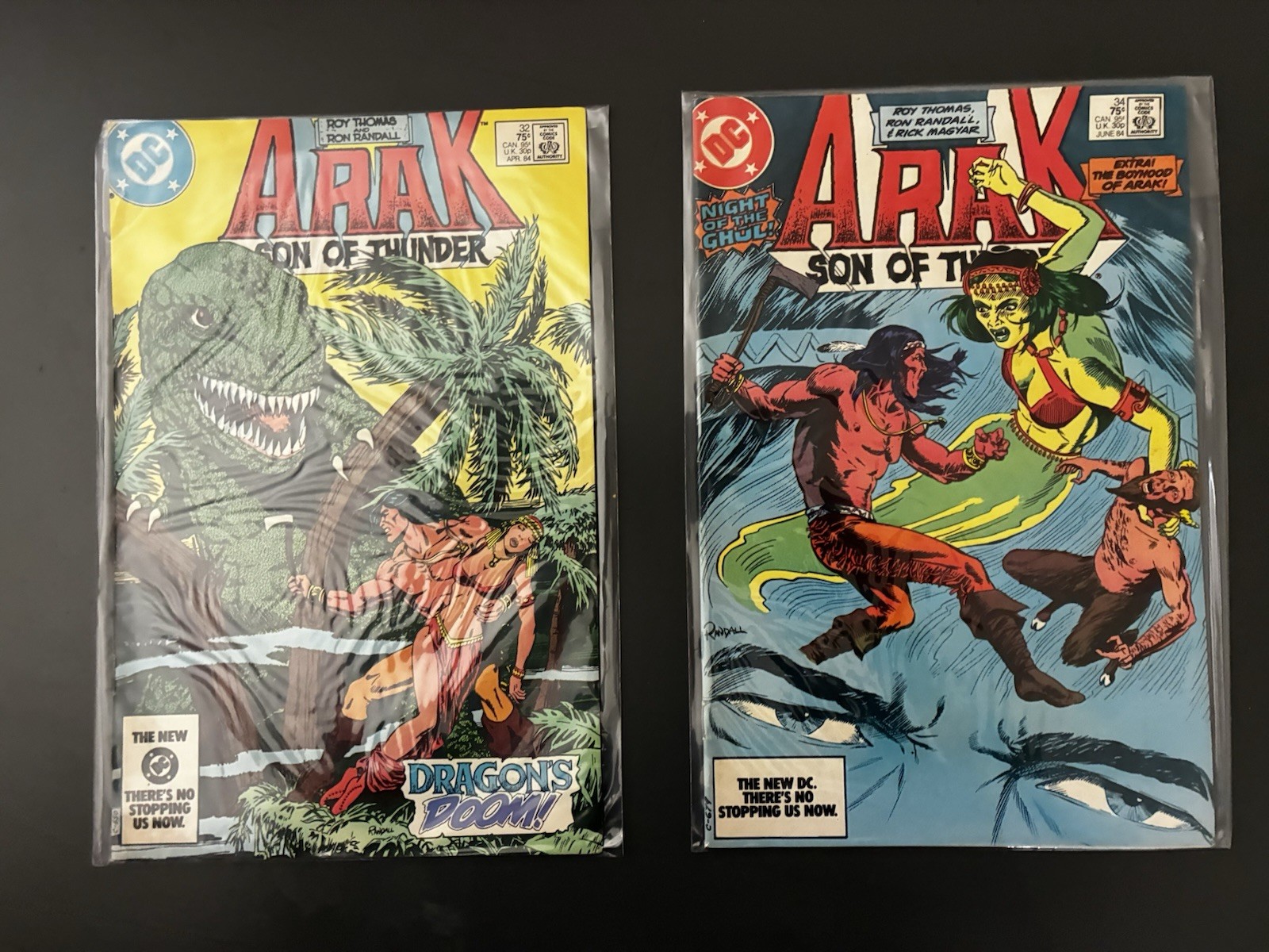 🐋 Arak: Son Of Thunder #32, 34  1984 Read Description $5 Minimum Purchase Req.