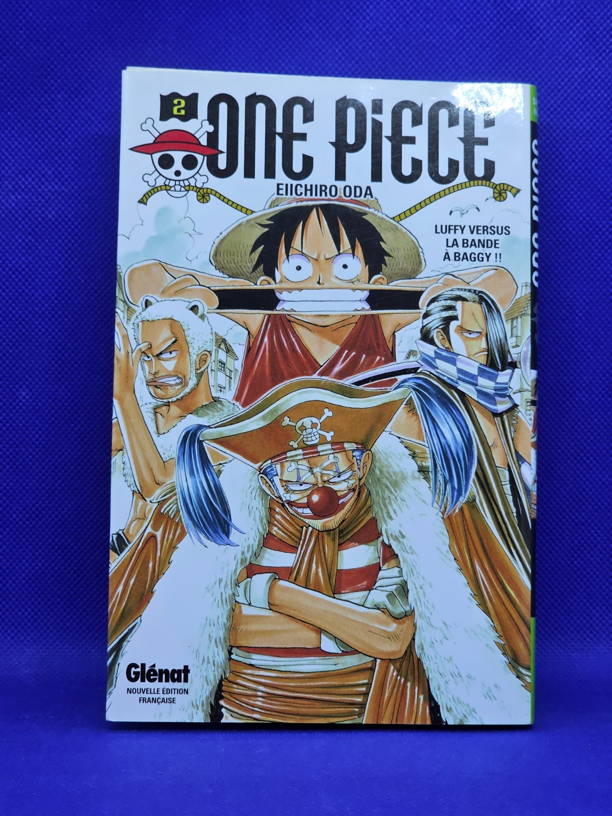 One Piece Tome 2 Luffy versus Baggy Manga Eiichiro Oda Glénat 2013