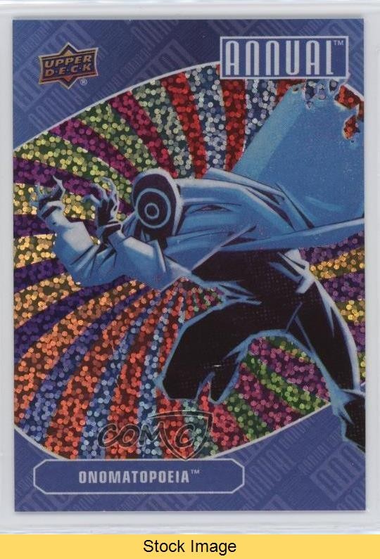 2023-24 Upper Deck DC Annual Color Wheel Sparkle Onomatopoeia #65 READ 0nr3