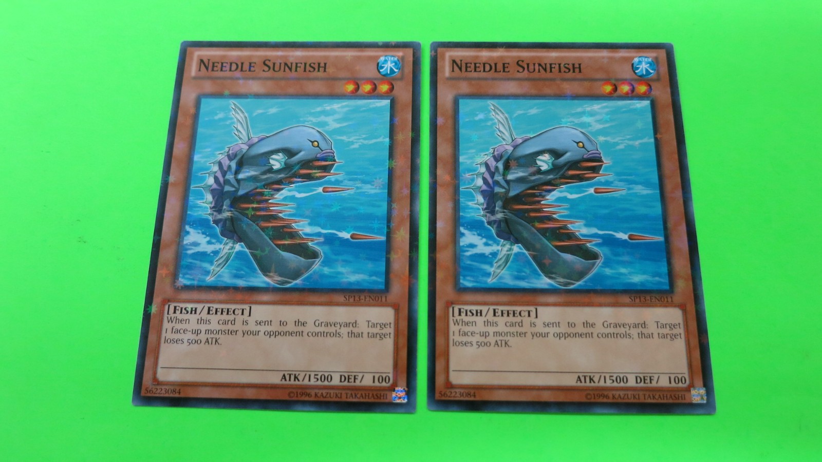 2x  STARFOIL RARE  KURIVOLT  MONSTER  SP13-EN013  YUGIOH NM / UNPLAYED