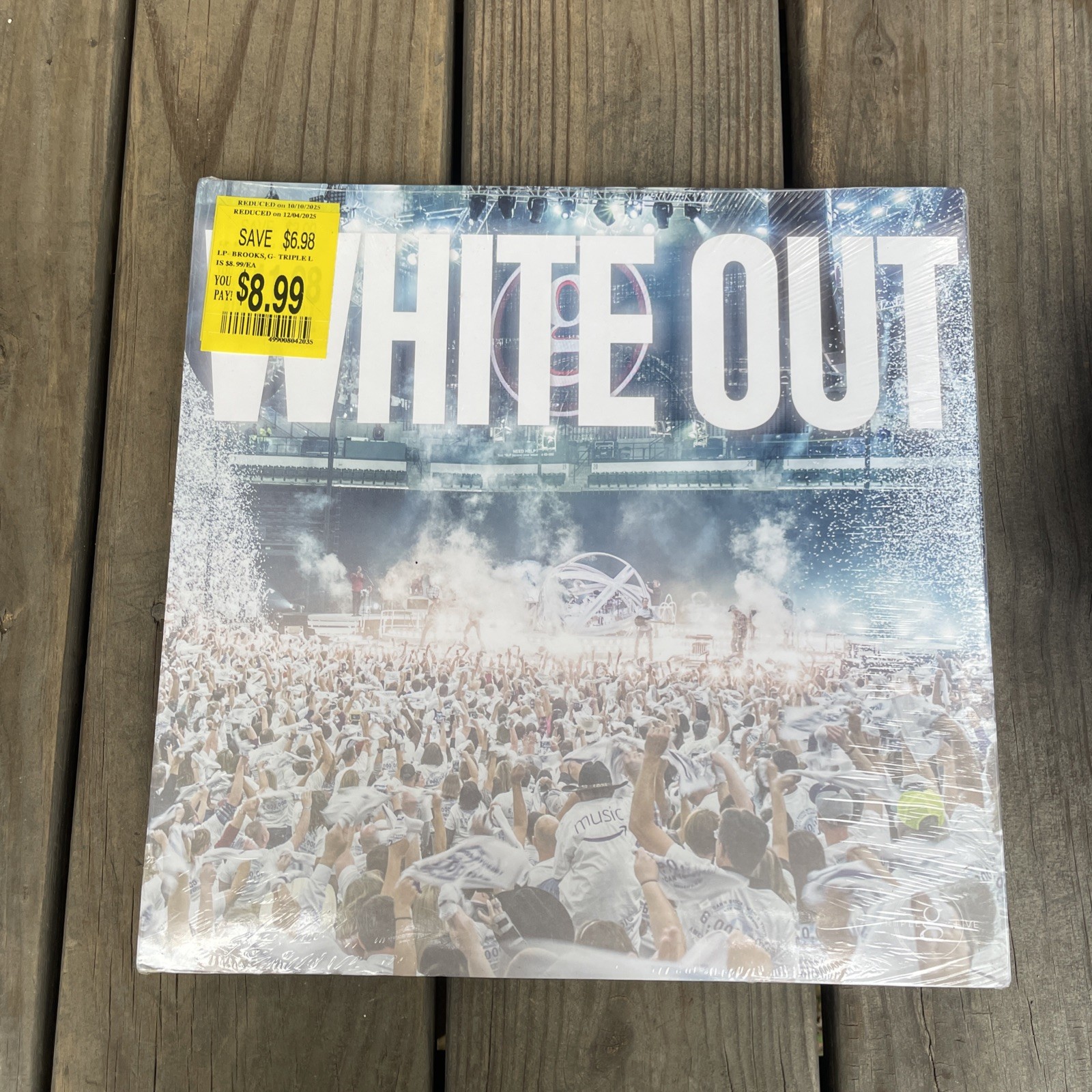Garth Brooks Triple Live 3 Album Vinyl Record LP White Out 2020 [SEALED NEW]