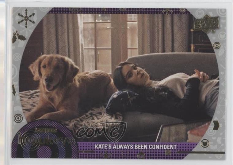 2023 Marvel Studios Occhio di Falco Argento/100 Kate Bishop Lucky the Pizza Dog #52 l6g