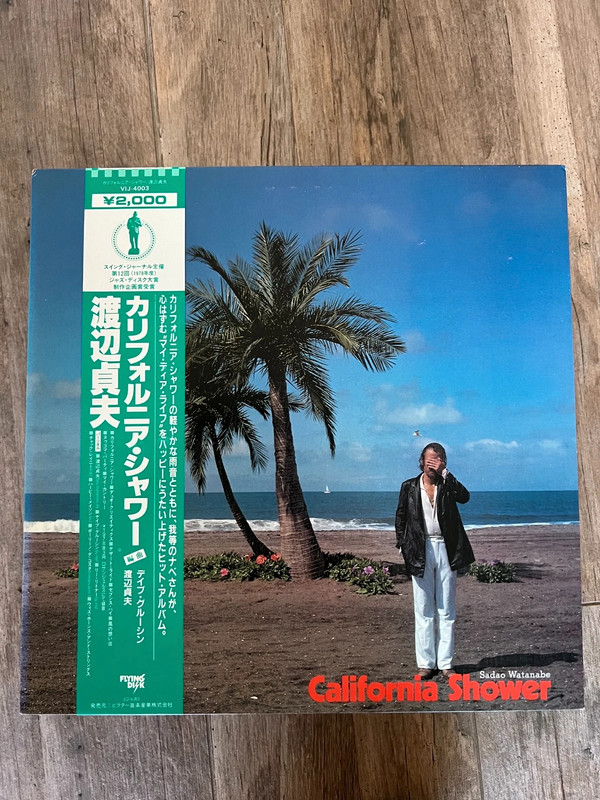Sadao Watanabe – California Shower - 1982 1st Japan Press- VIJ-4003