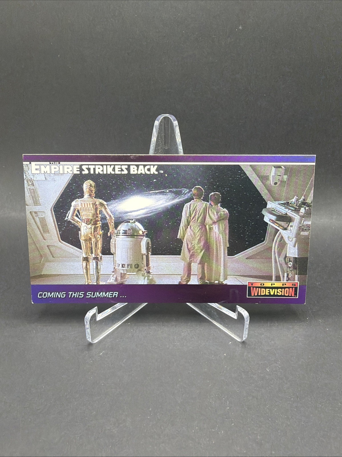 Carta PROMO 1995 Topps Star Wars Widevision L'impero colpisce ancora #P6