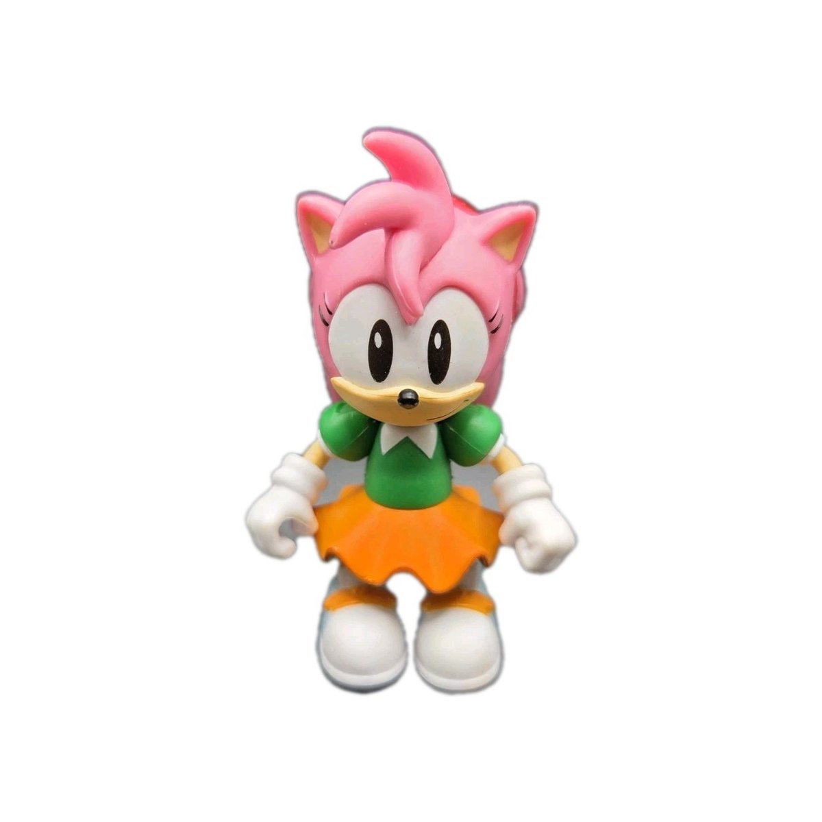 2022 2,5" CLASSIC AMY ROSE SONIC THE HEDGEHOG PAINT WEIRD JAKKS FIGURE GIOCATTOLO SEGA