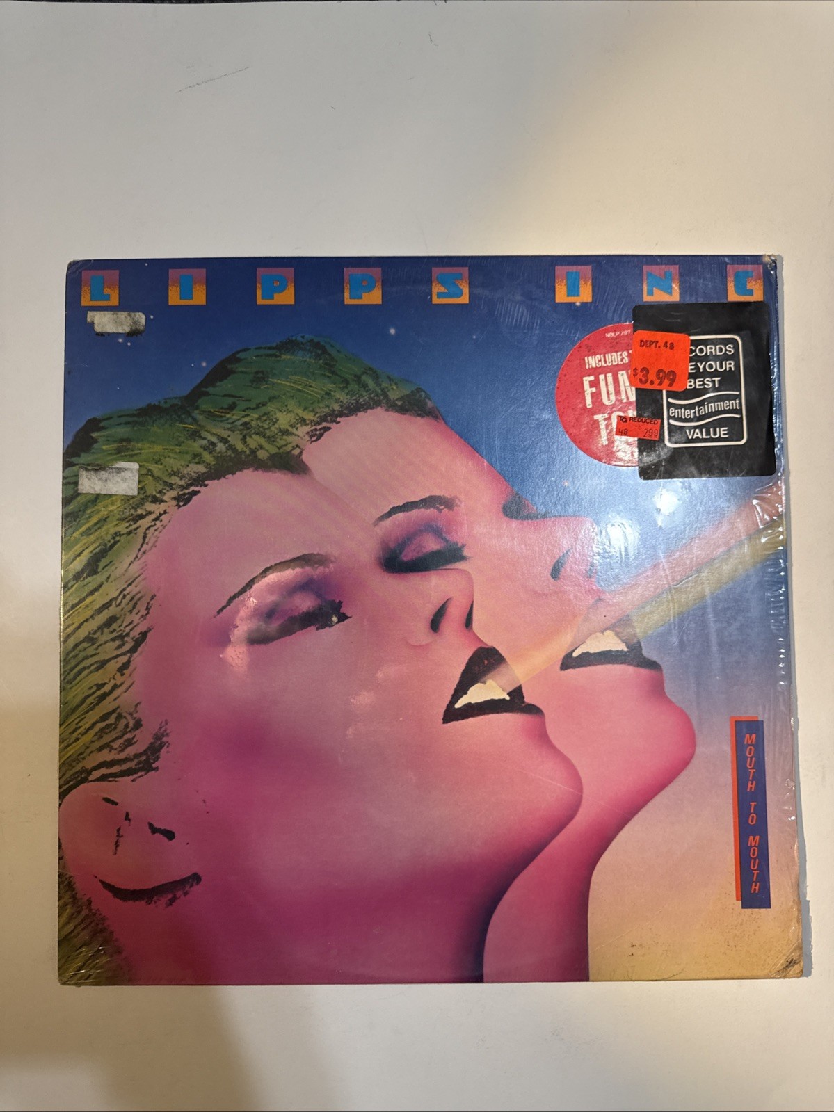 Lipps Inc Mouth To Mouth LP Vinyl Record Original Shrink Record EX Funkytown