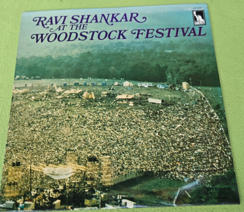 Vinyle 33 tours Ravi  Shankar at woodstock
