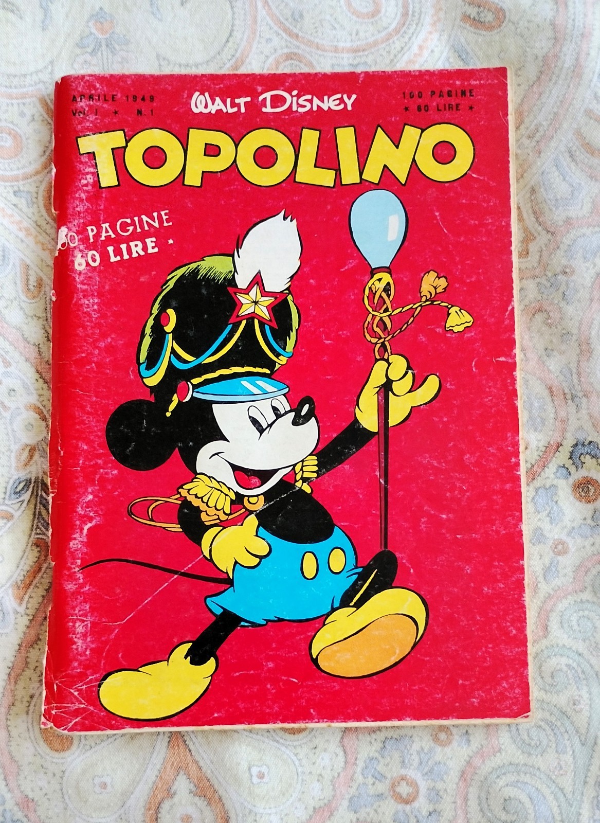 TOPOLINO N.1 RIST. ANASTATICA ALLEGATA A SPECIALE TOPOLINO 2000 MARZO 1994