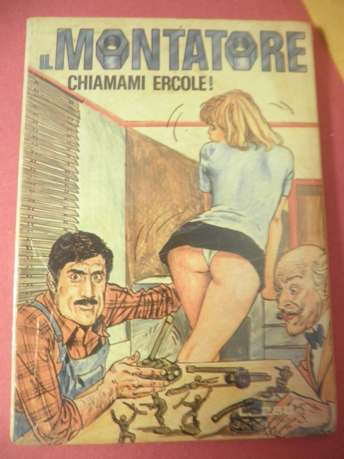 IL MONTATORE N. 5 Publistrip 1975 di Resa Cover disegni Manara OTTIMO