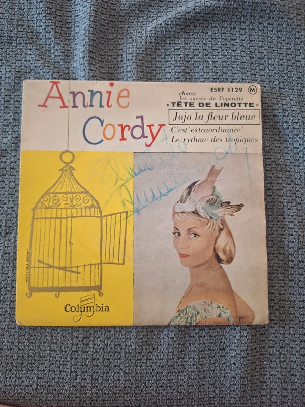 Vinyle 45 Tours Annie Cordy 1950