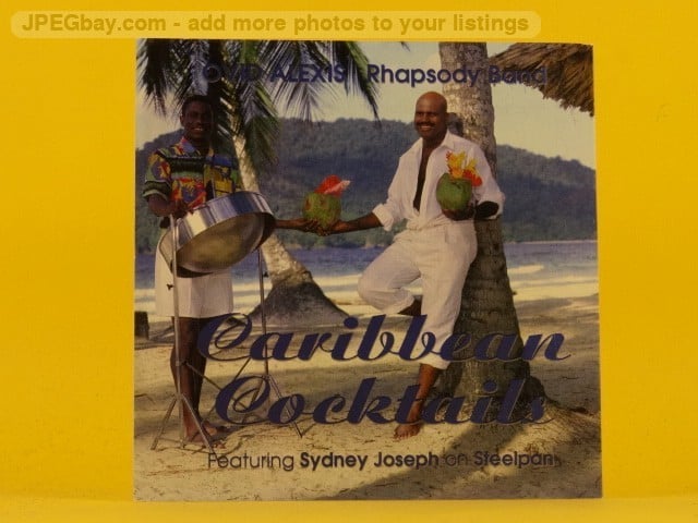 OVID ALEXIS RHAPSODY BAND CARIBBEAN COCKTAIL (912) 11 Track CD Album also Pictur