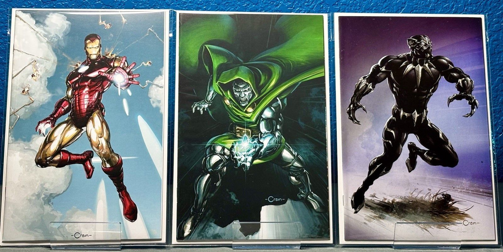 Marvel Comics - Clayton Crain 1:50 Virgin Variant - Confezione da 3 libri