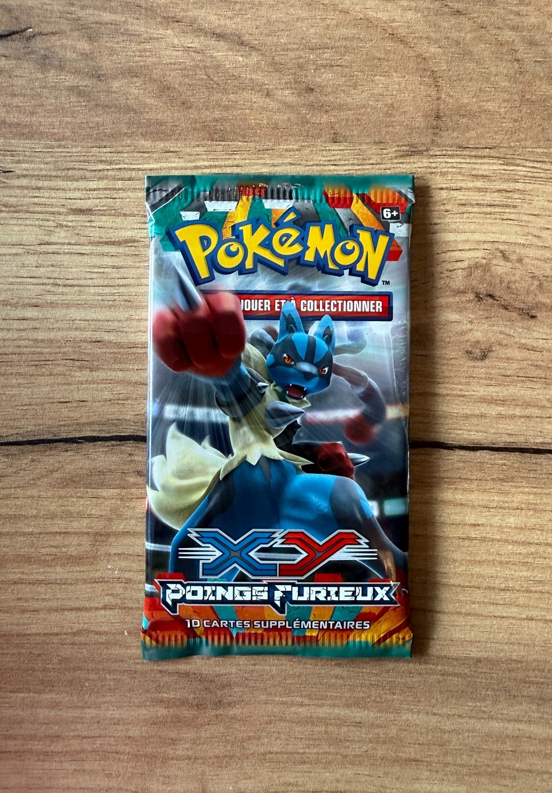 Booster Pokémon XY Poings Furieux - Lucario - 2014 - SCELLE