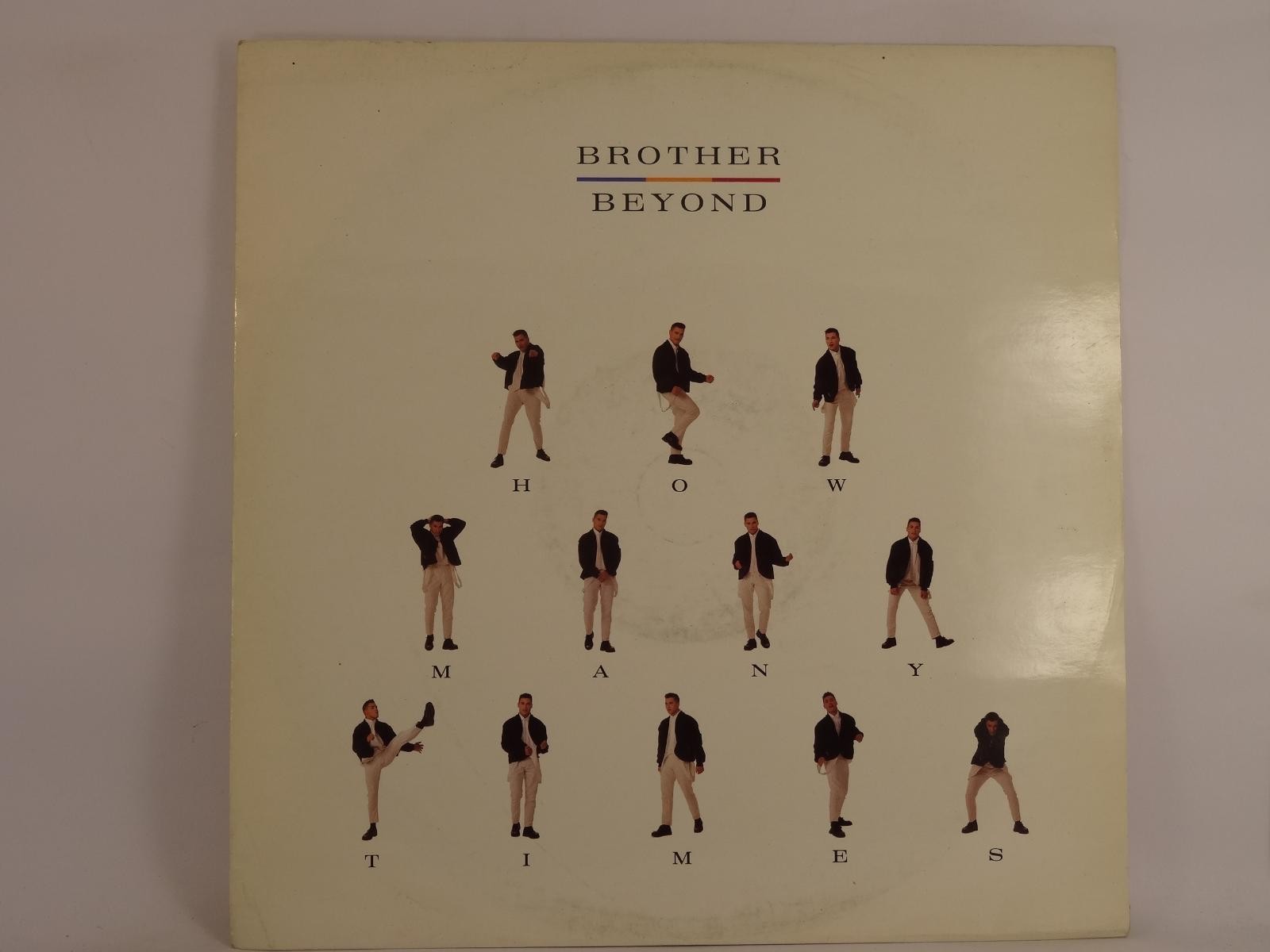 BROTHER BEYOND HOW MANY TIMES (10) 3 Track 12" Single including Picture Sleeve E