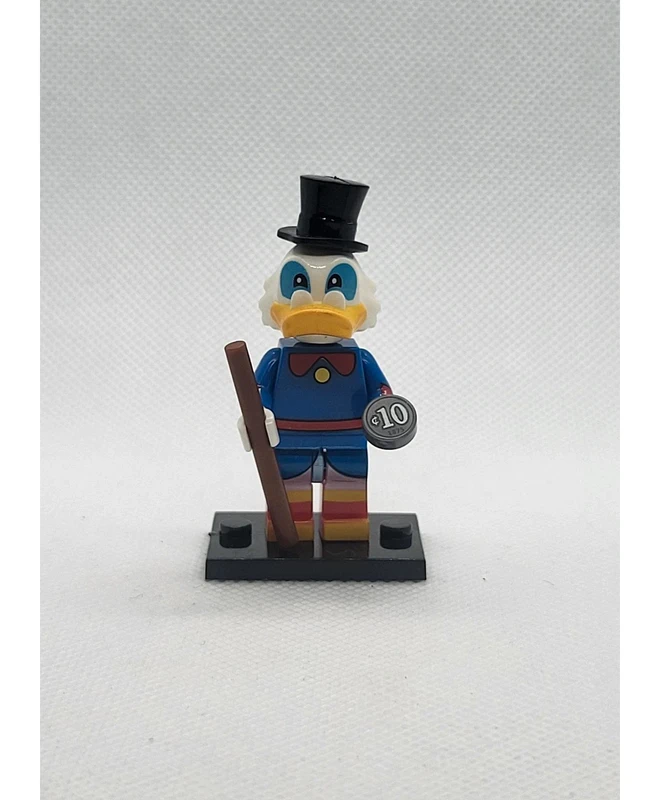 Personnage type Lego – Balthazar Picsou (Lego-style Character – Disney – scrooge McDuck)