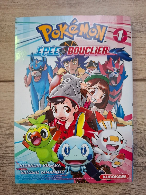 Manga "Pokémon - Epée et Bouclier 1"