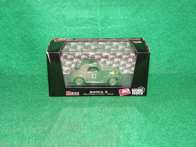 Simca 5 militaire - 1/43 - Brumm