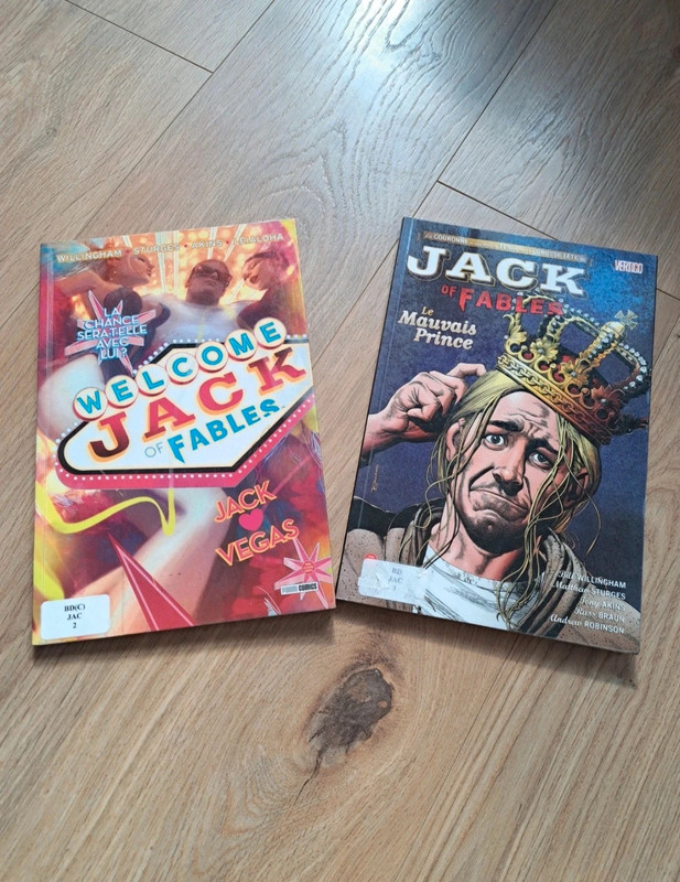 BD Lot 2 Jack of Fables - Jack Vegas / Le Mauvais Pince