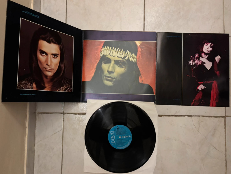 Il primo Lp di Renato Zero Trifolder RCA Dpsl 10604 Prog Rock Glam Psych Italiano