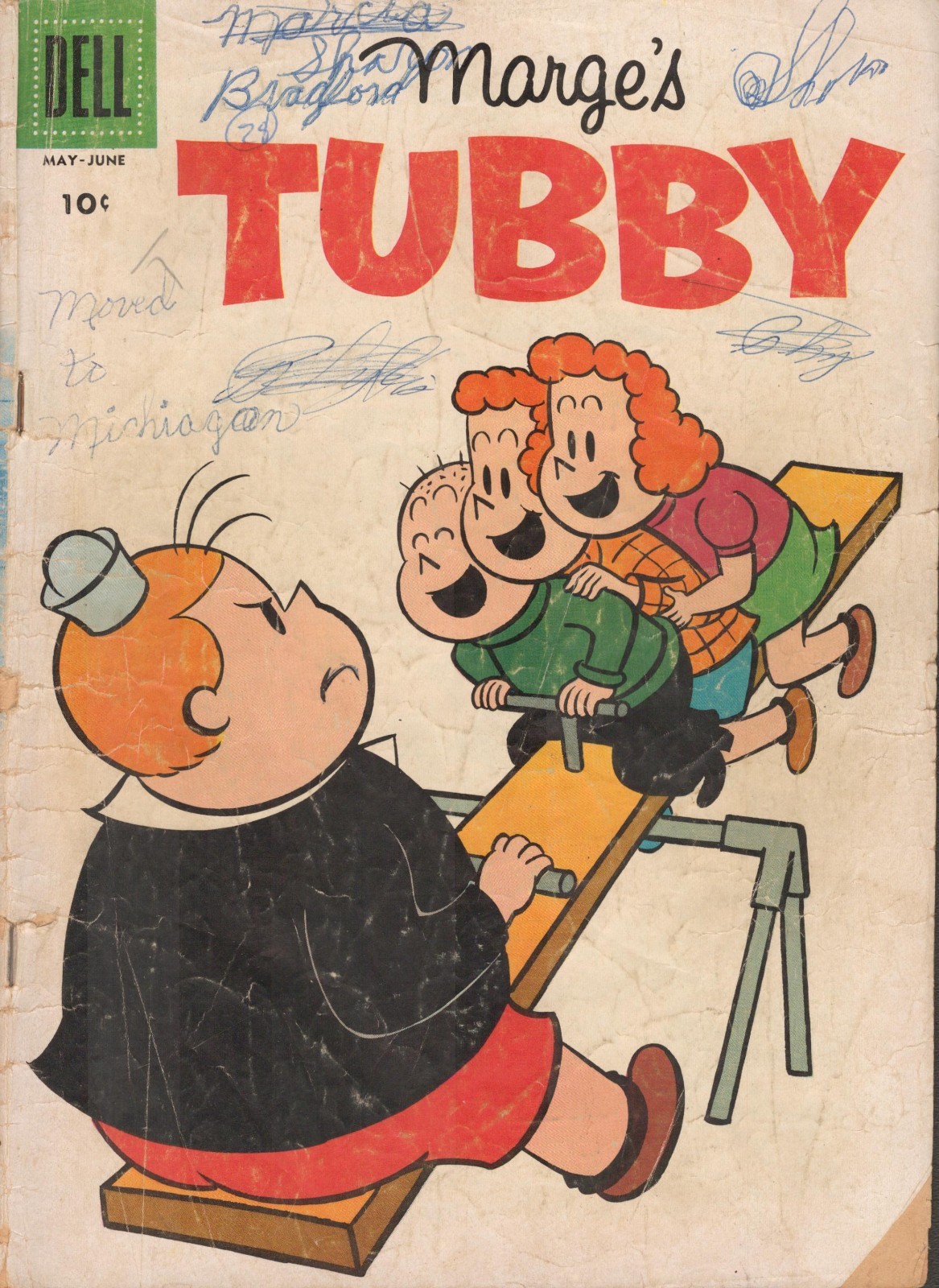 54068: DELL COMICS MARGE'S TUBBY #28 scarso grado