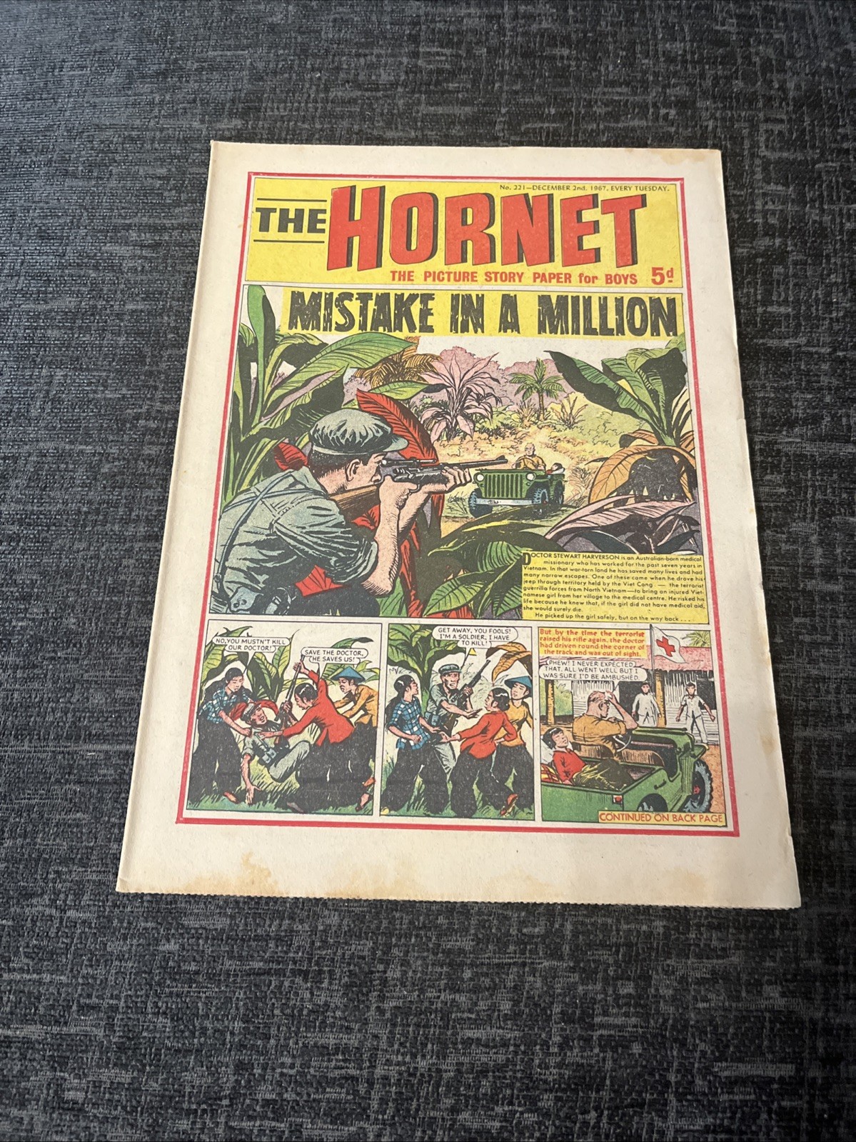 Hornet Comic - #221 - 2 December 1967