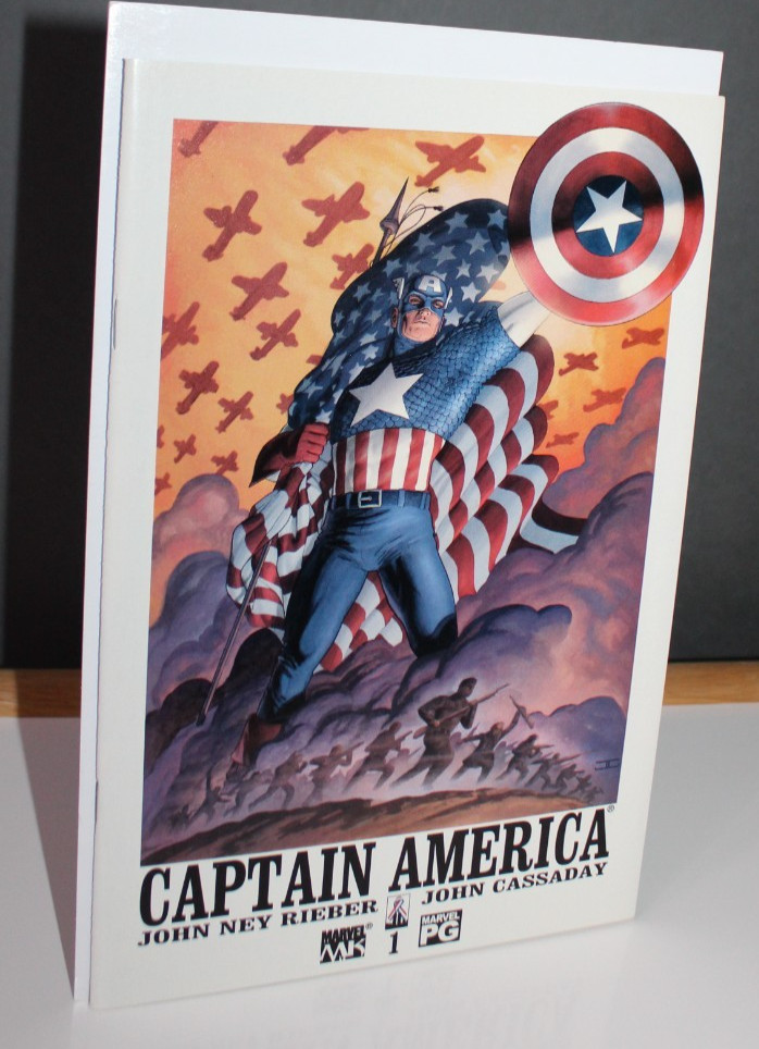 Marvel MK Capitan America numero 1 giugno 2002 fumetto vintage Cassaday